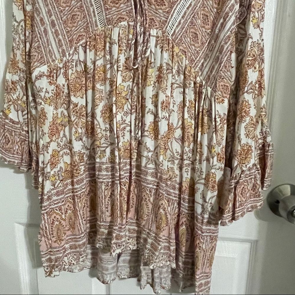 ⬇️NWT Free People Moonlight Dance Printed Tunic - Picture 13 of 16